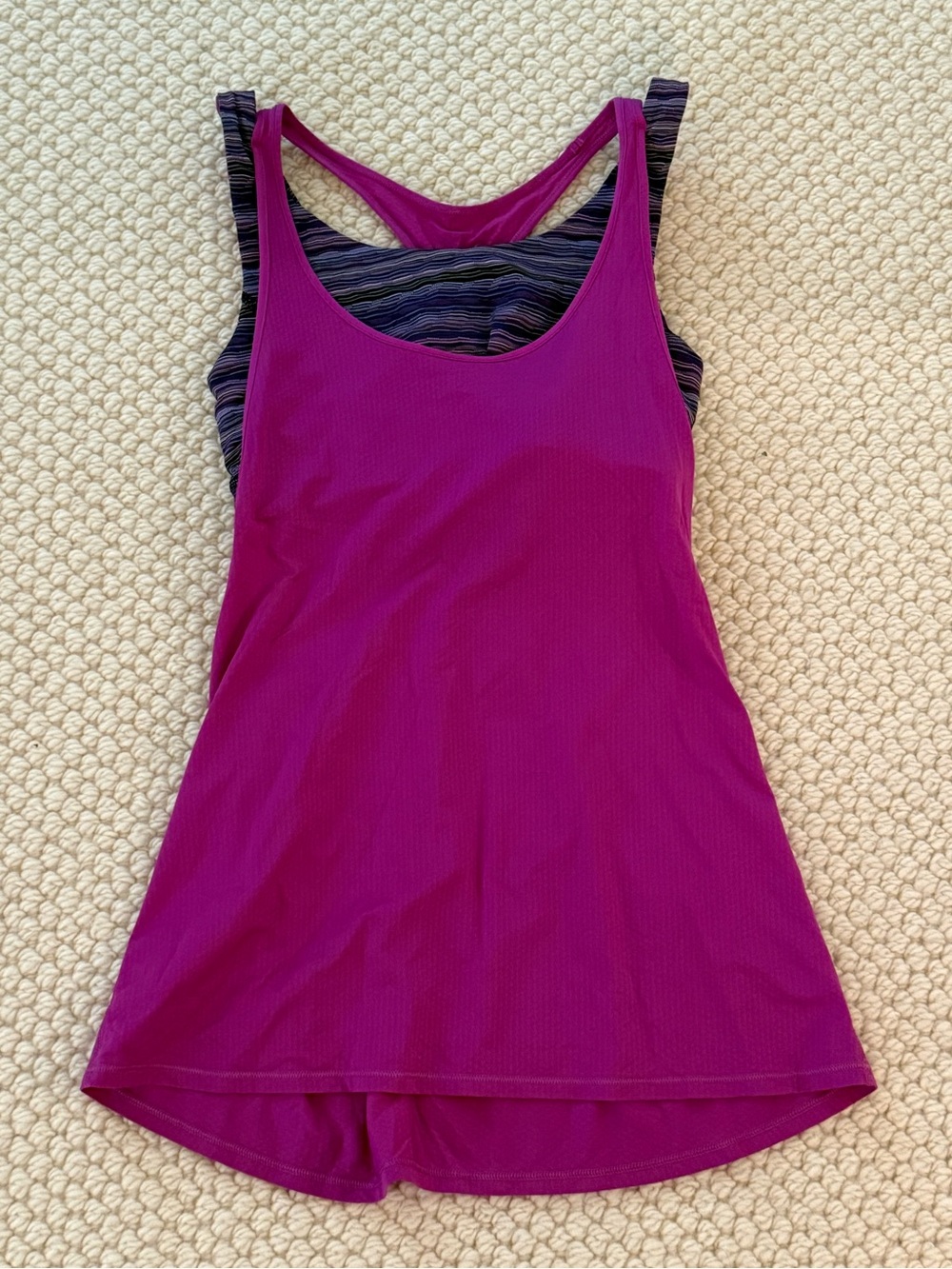 lululemon tank top with built in sports bra